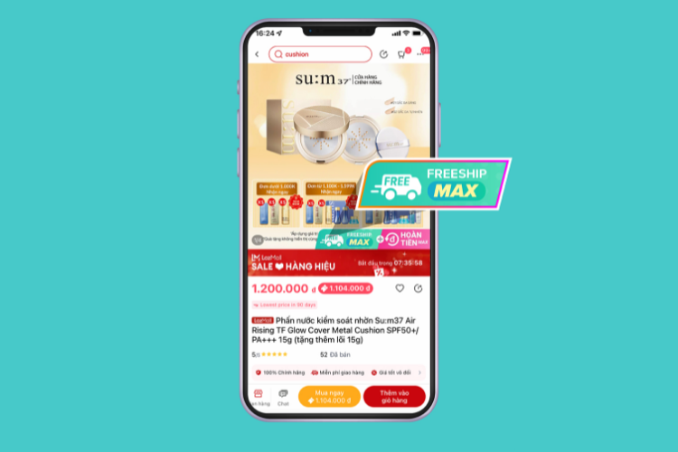 Mua các sản phẩm Freeship - Tối ưu chi phí vận chuyển