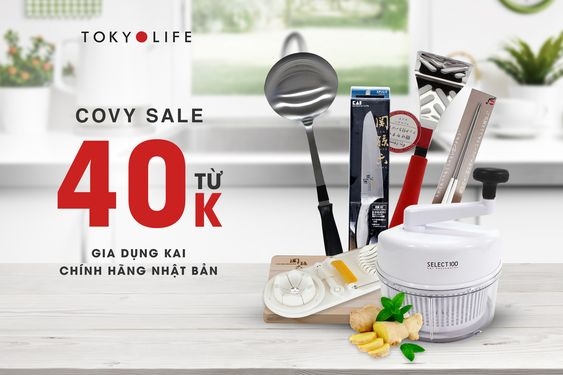 Poster giảm giá thương hiệu Tokyo Life