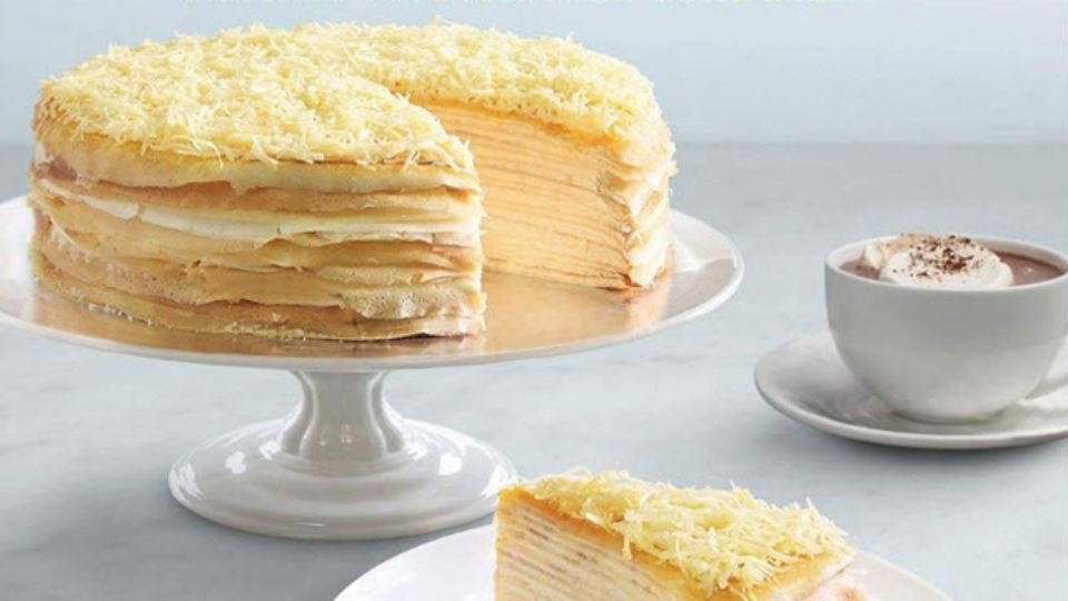 Bánh crepe ngàn lớp phô mai