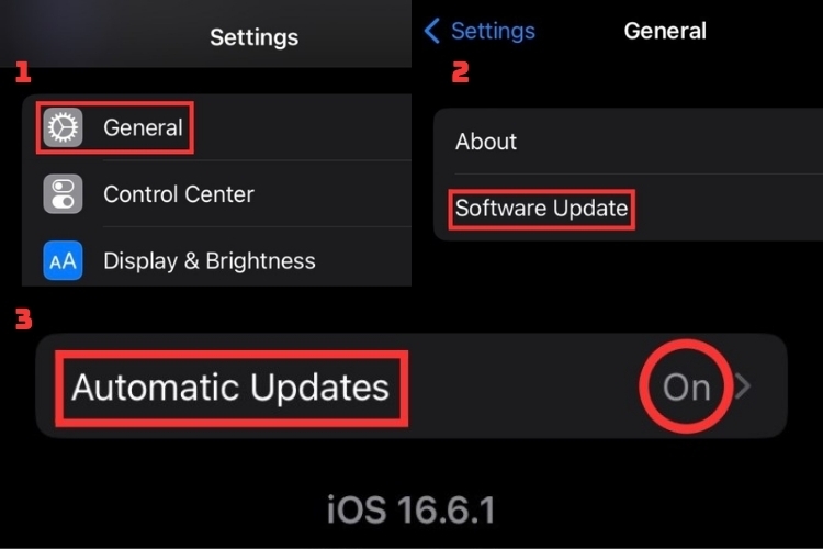 Cập nhật phiên bản iOS mới nhất