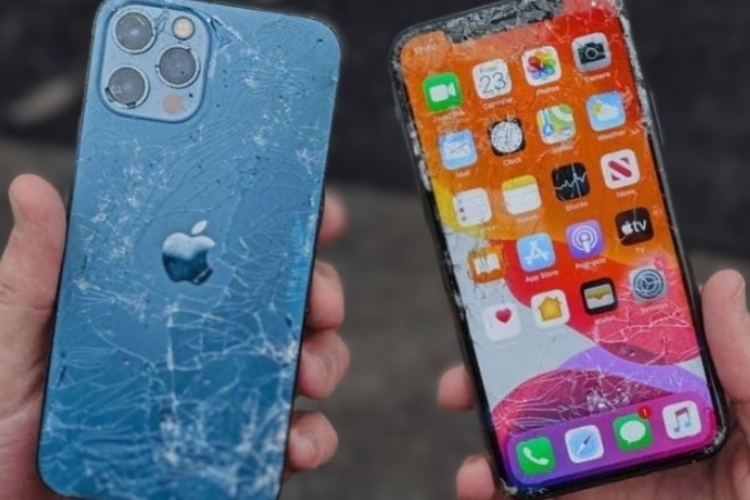 iPhone bị tác động vật lý, rơi vỡ