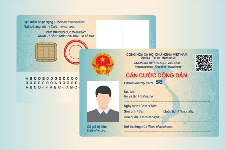 CCCD có chứa các thông tin cá nhân sau của công dân