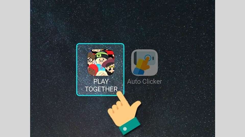 Quay trở lại màn hình chính và truy cập vào trò chơi Play Together