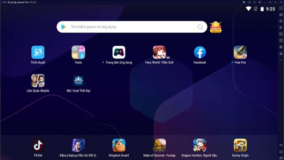 Cài đặt Noxplayer