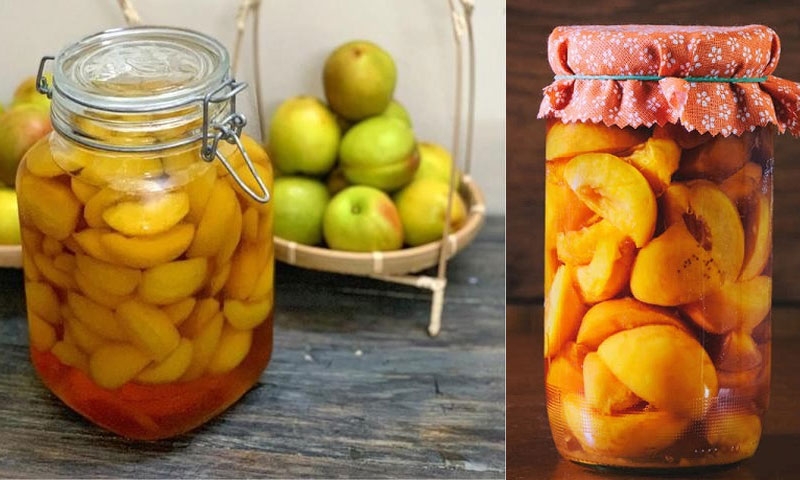 Cách ngâm rượu đào 5