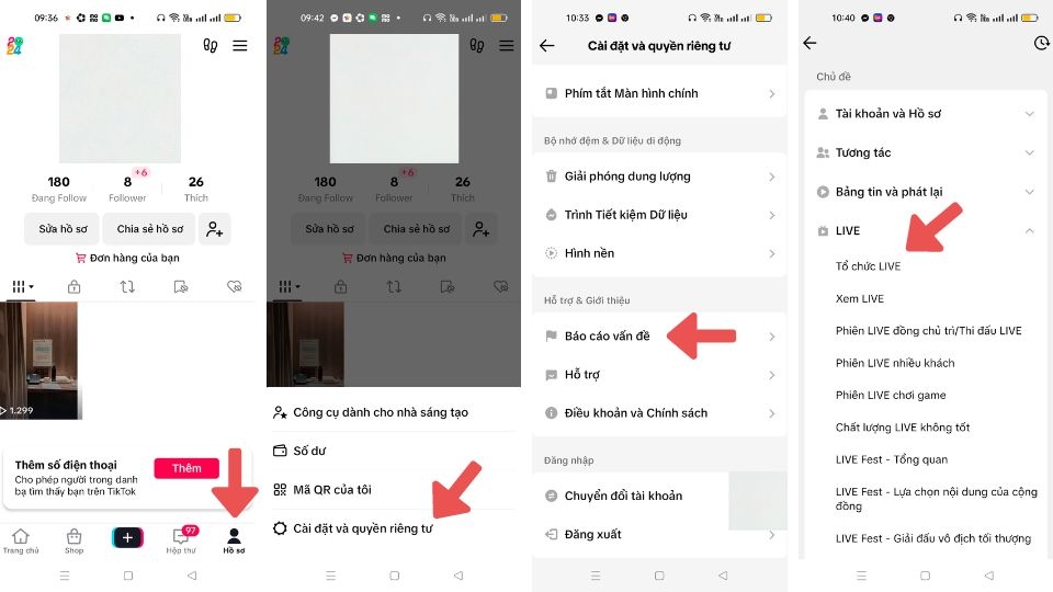 Cách live trên TikTok khi chưa đủ điều kiện 1