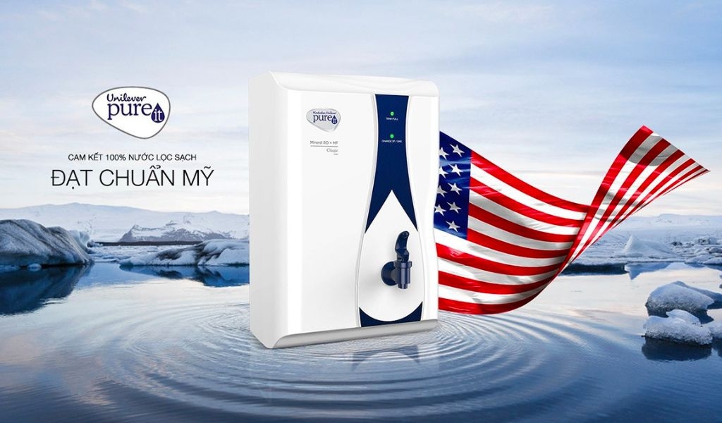 Máy lọc nước Unilever Pureit Casa G2 đáp ứng đầy đủ tiêu chuẩn tốt nhất cho một chiếc máy lọc nước
