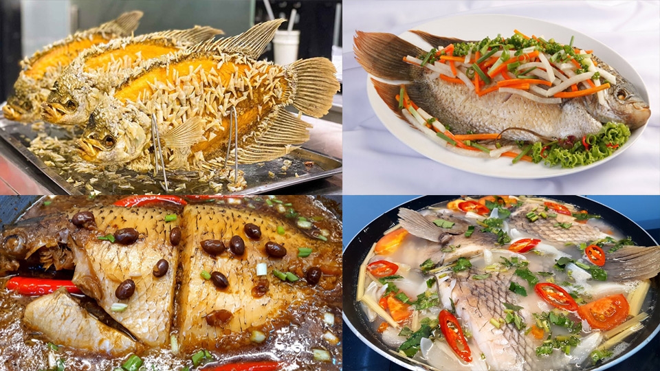 Cá tai tượng có rất nhiều cách chế biến cực ngon
