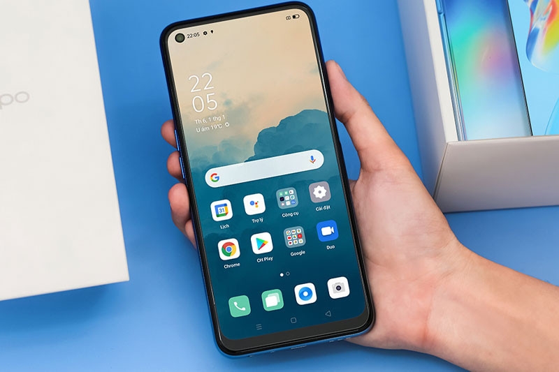 Điện thoại OPPO bị nhiễu màn hình 4