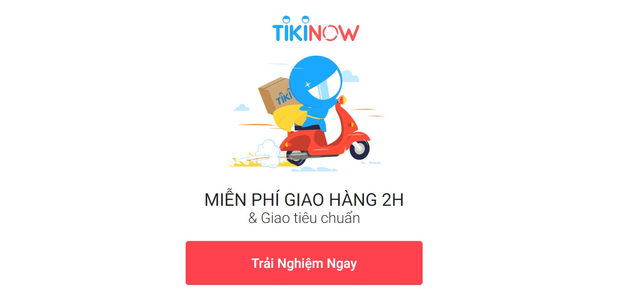 TikiNOW được cung cấp bởi đơn vị Tiki
