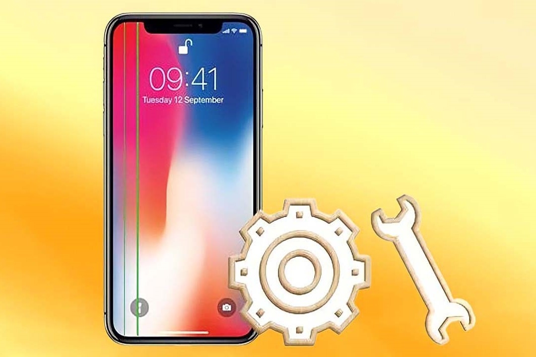 Màn hình iPhone bị sọc xanh - hình 5