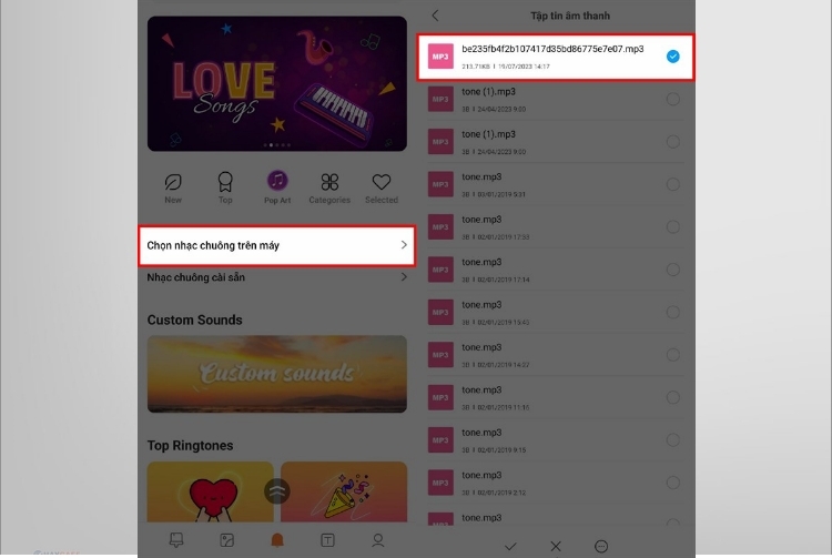 Cách lấy nhạc Tiktok làm nhạc chuông báo thức đơn giản