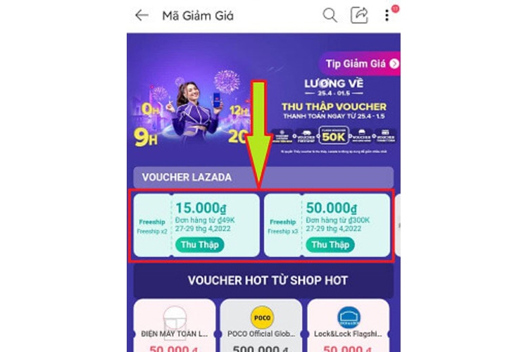Mã freeship Lazada (hình 4)