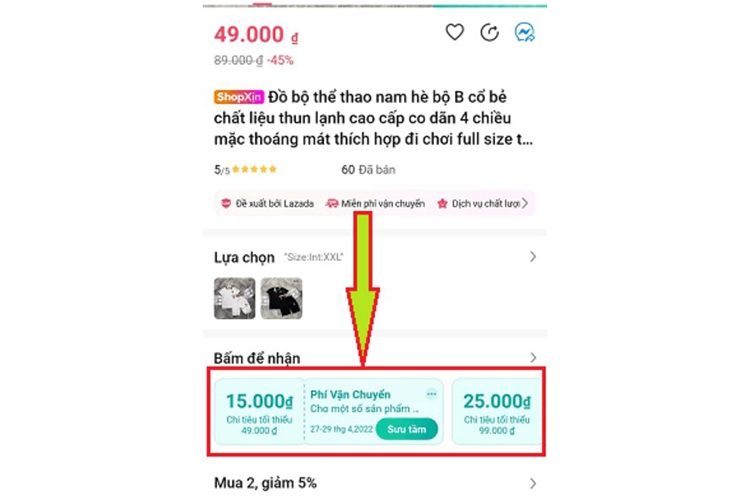 Mã freeship Lazada (hình 6)