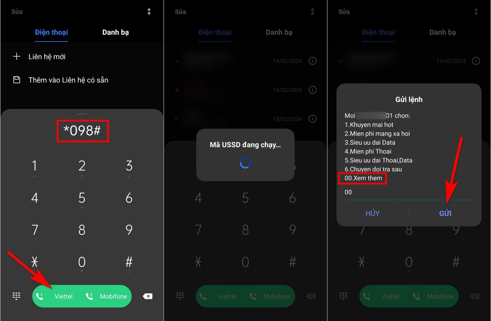 tra cứu điểm viettel 12