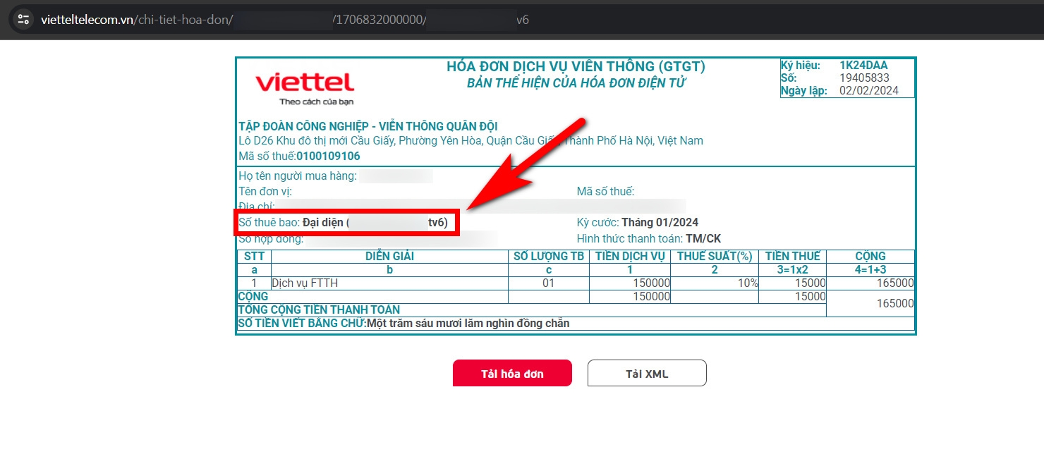 tra cứu mã khách hàng viettel 17
