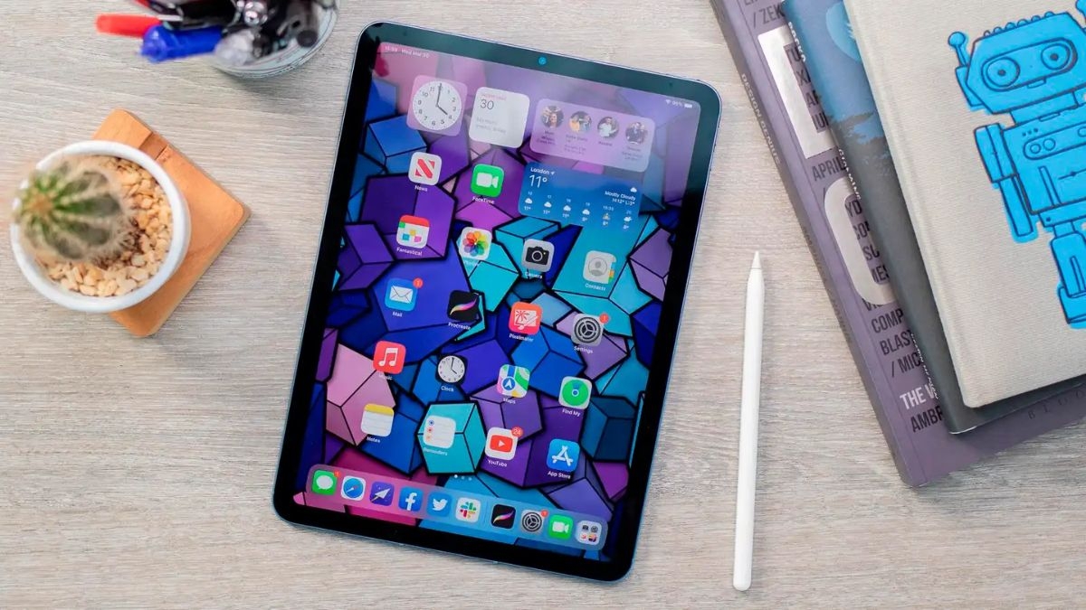 Mọi thứ đều trở nên sống động và bắt mắt trên màn hình iPad Air 5