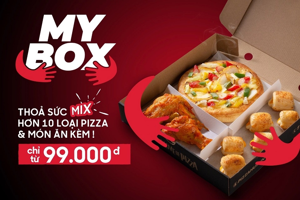 Poster My box của Pizza Hut