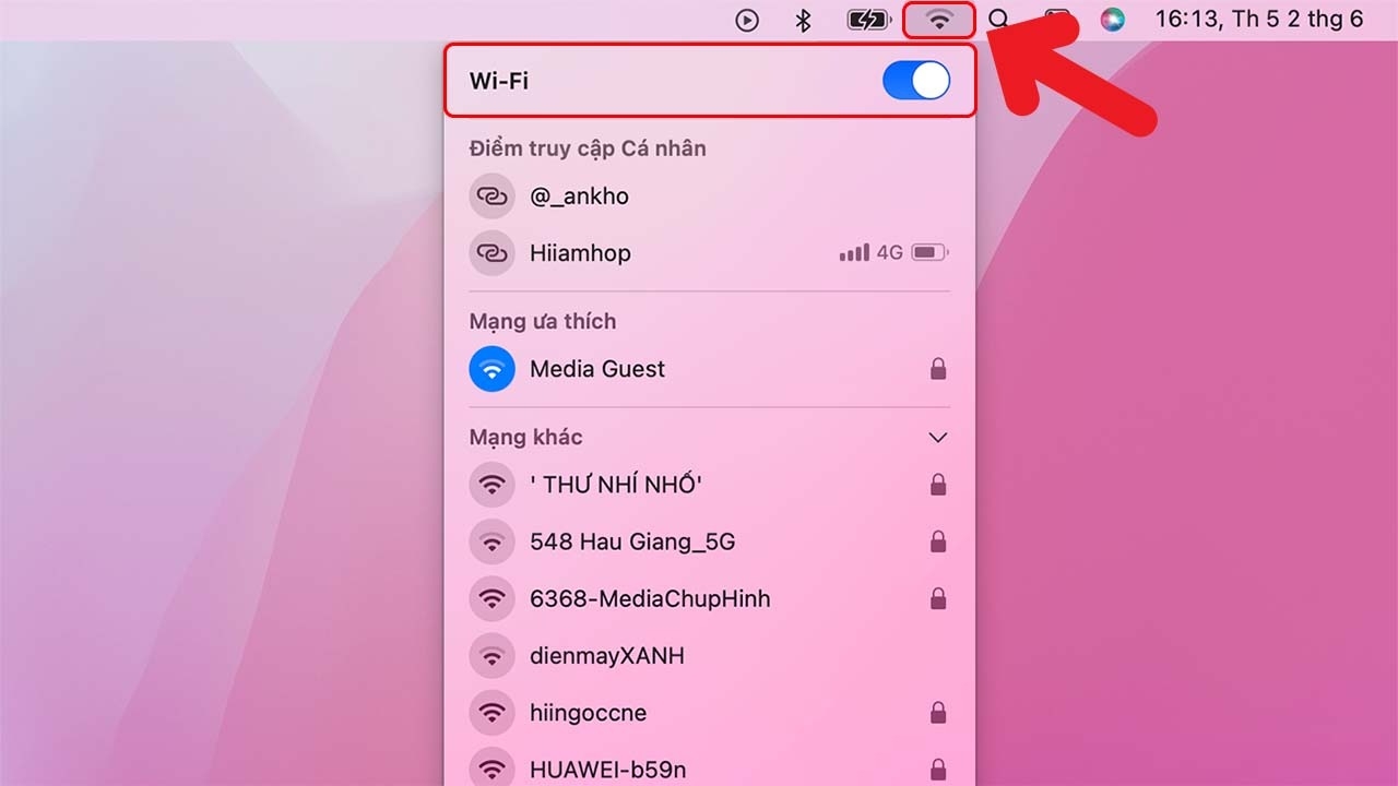 Kiểm tra kết nối Internet