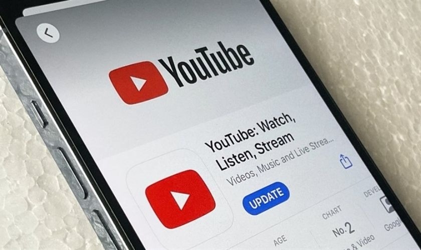Cập nhật Youtube