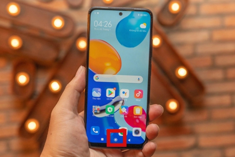 Cách thoát tính năng chia đôi màn hình trên Redmi dùng trang chính