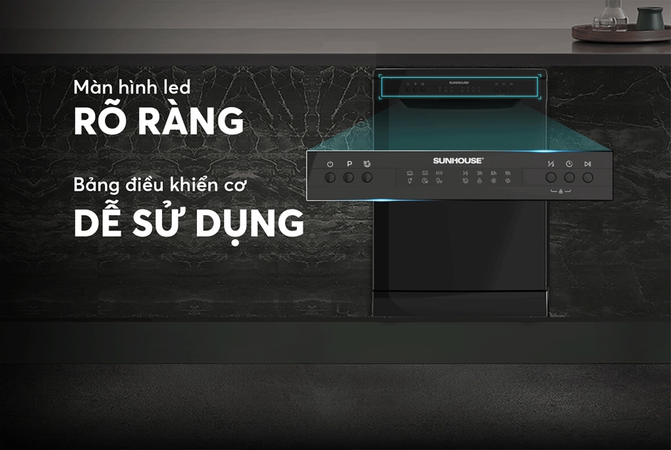 Bảng điều khiển Led dễ sử dụng