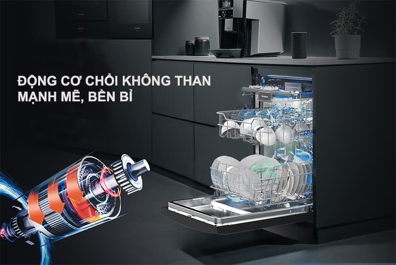 Động cơ chổi không than bền bỉ