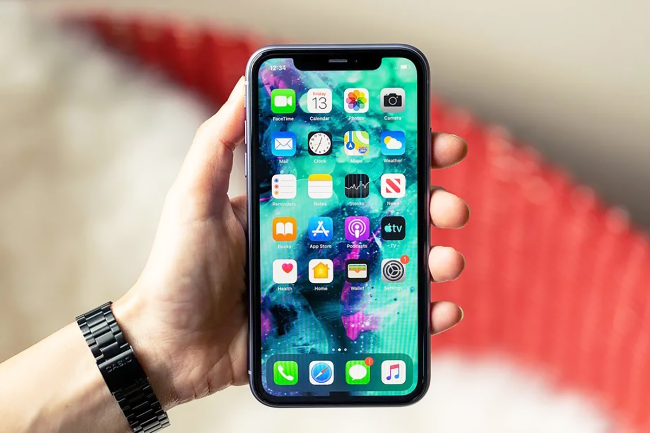 màn hình điện thoại bị nhòe màu hình 9