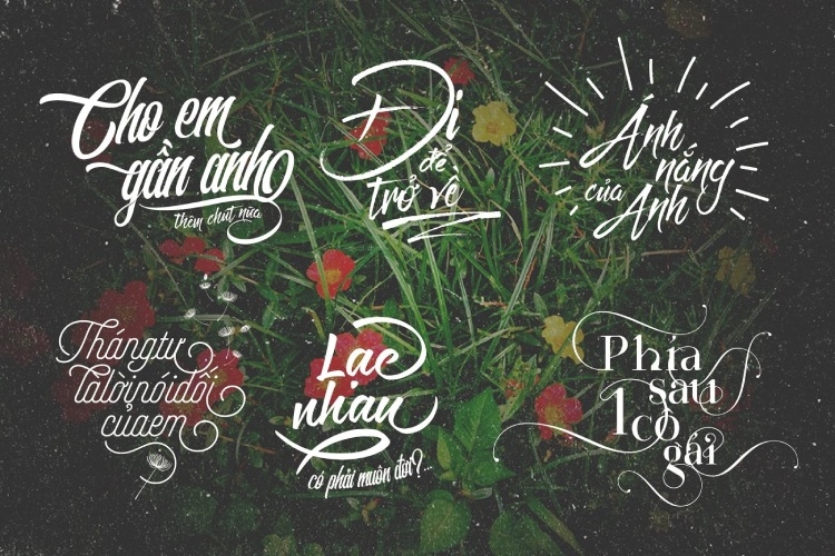 Font chữ ghép ảnh hình 1