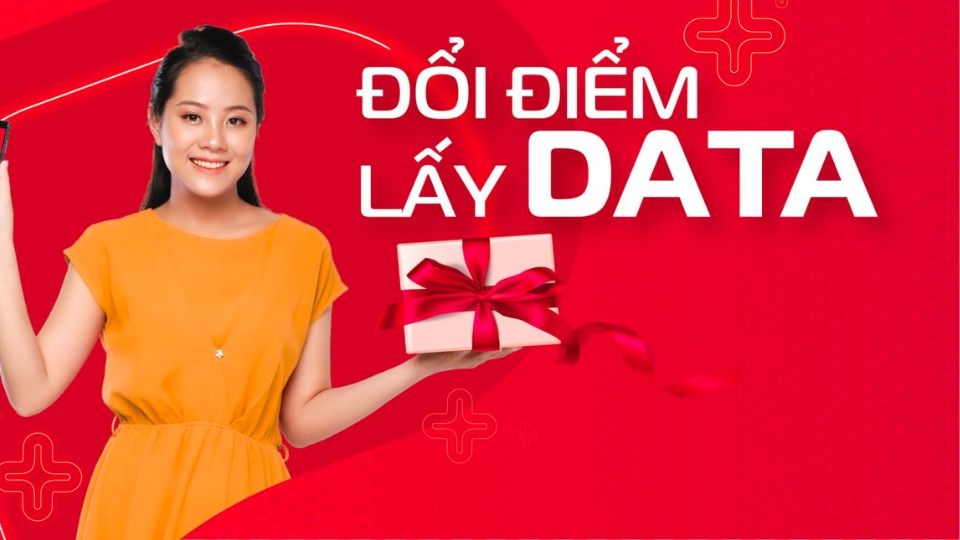 Đổi điểm tích luỹ sang lưu lượng Data