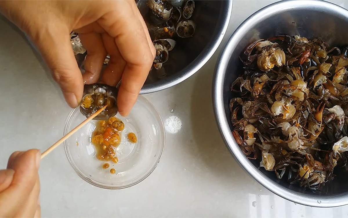 cách làm cua đồng - hình 5
