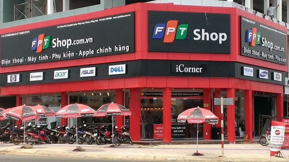 Cửa hàng phân phối chính hãng FPT Shop