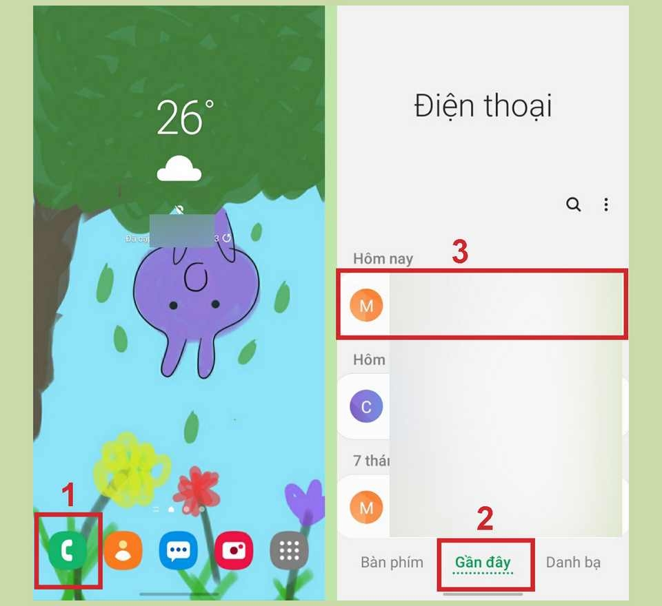 Cập nhật cuộc gọi cần xóa