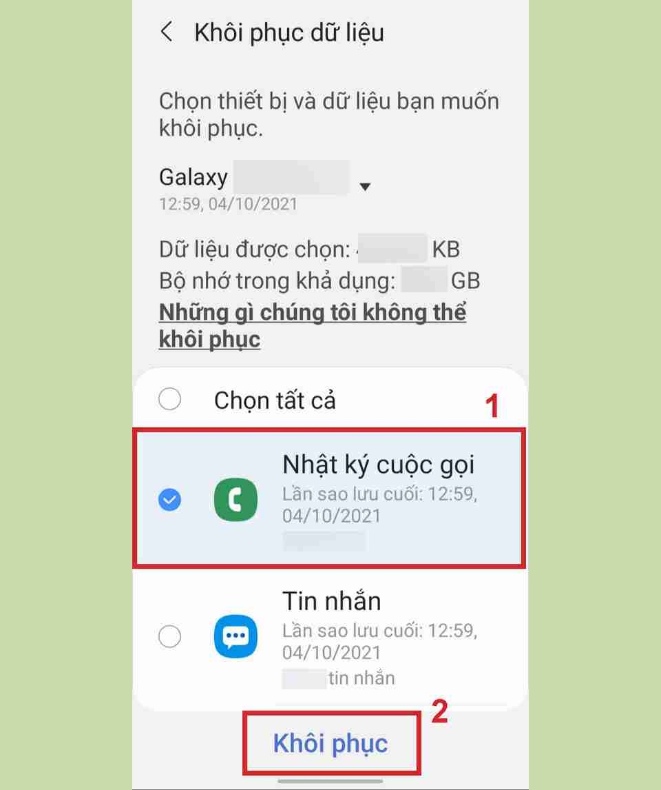 Hoàn thành thao tác cuối cùng