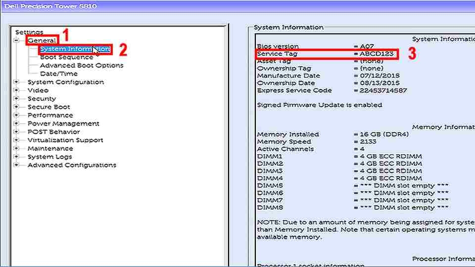 Theo dõi các thông tin quan trọng