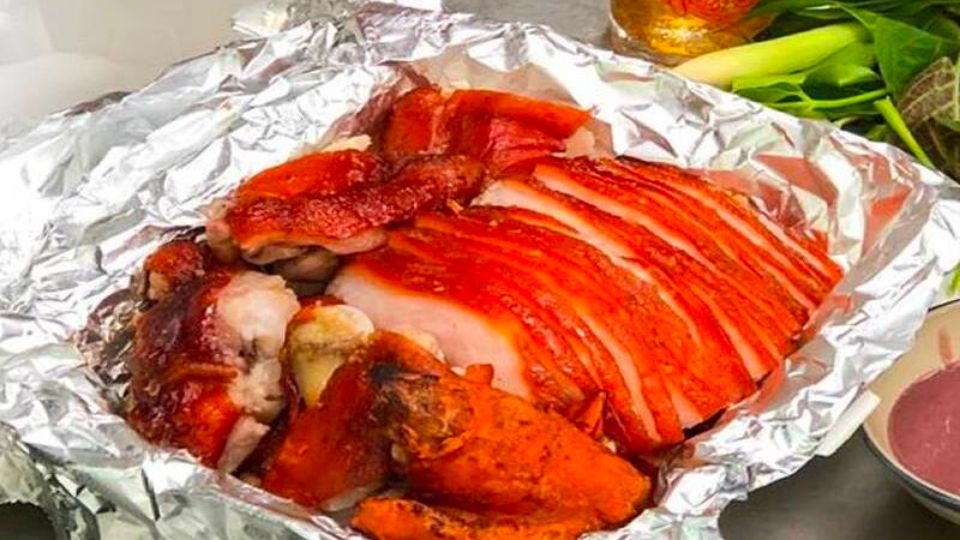 Thịt heo nướng giấy bạc