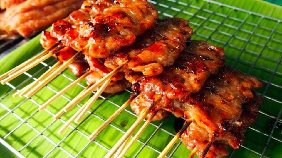 Thịt heo nướng Thái Lan