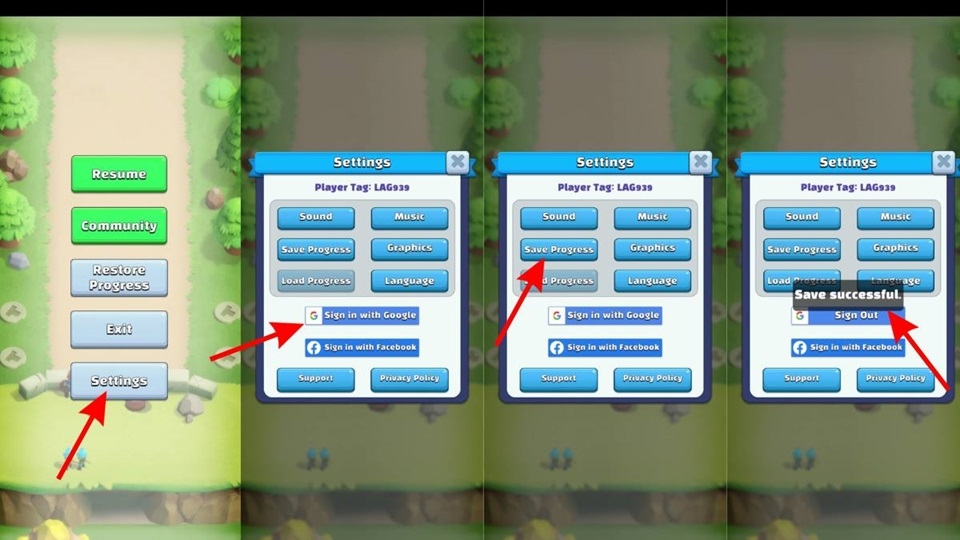 Cách lưu tiến trình trò chơi Wild Castle là như thế nào?