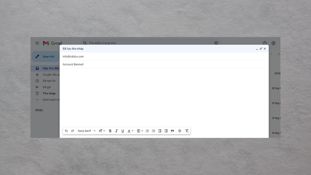 cách lấy lại acc Roblox khi bị đổi Gmail - hình 12