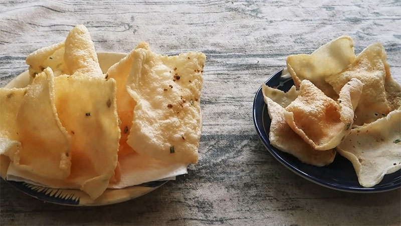 Cách làm bánh phồng tôm hình 4