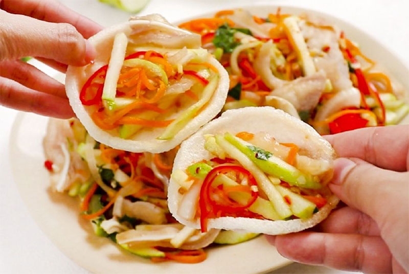 Cách làm bánh phồng tôm hình 5