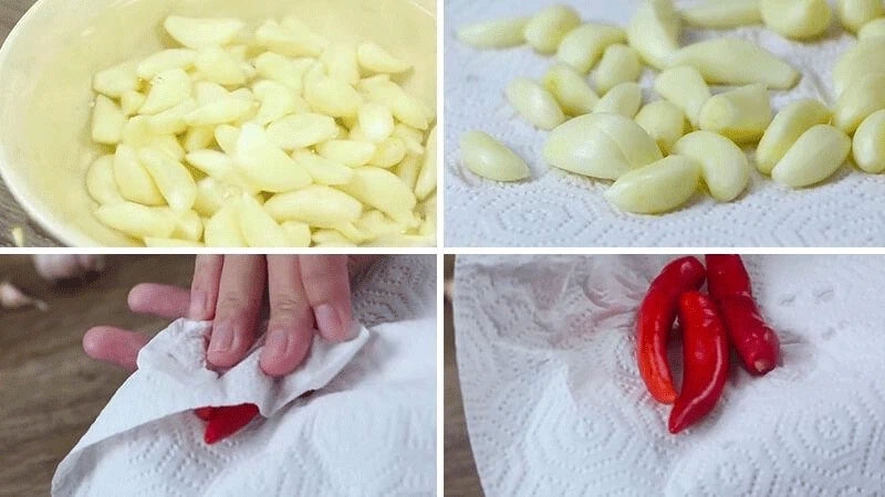 Cách làm ớt ngâm giấm hình 3