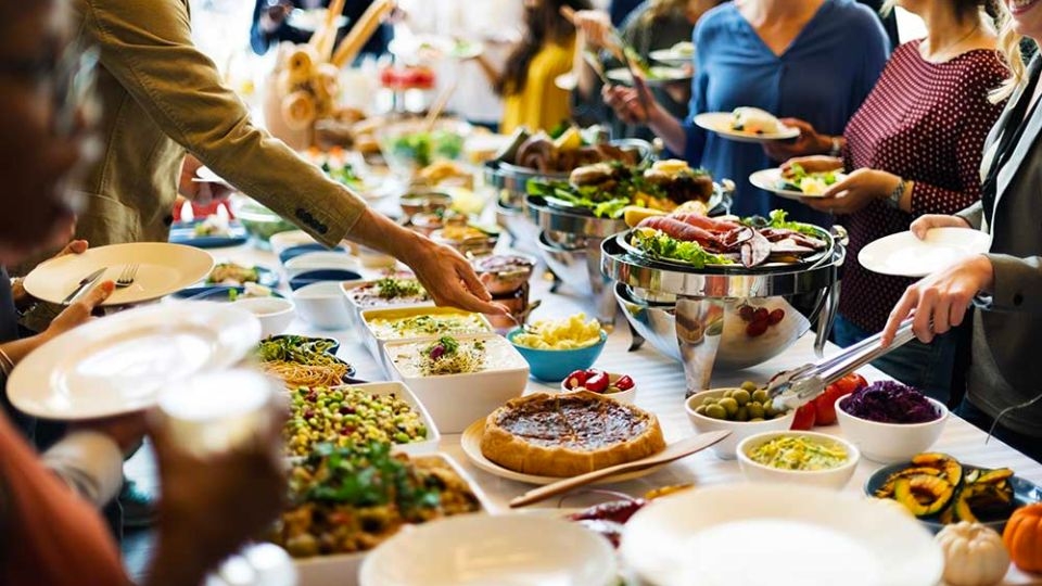 Standing buffet