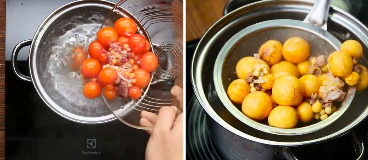 trứng non cháy tỏi - hình 2