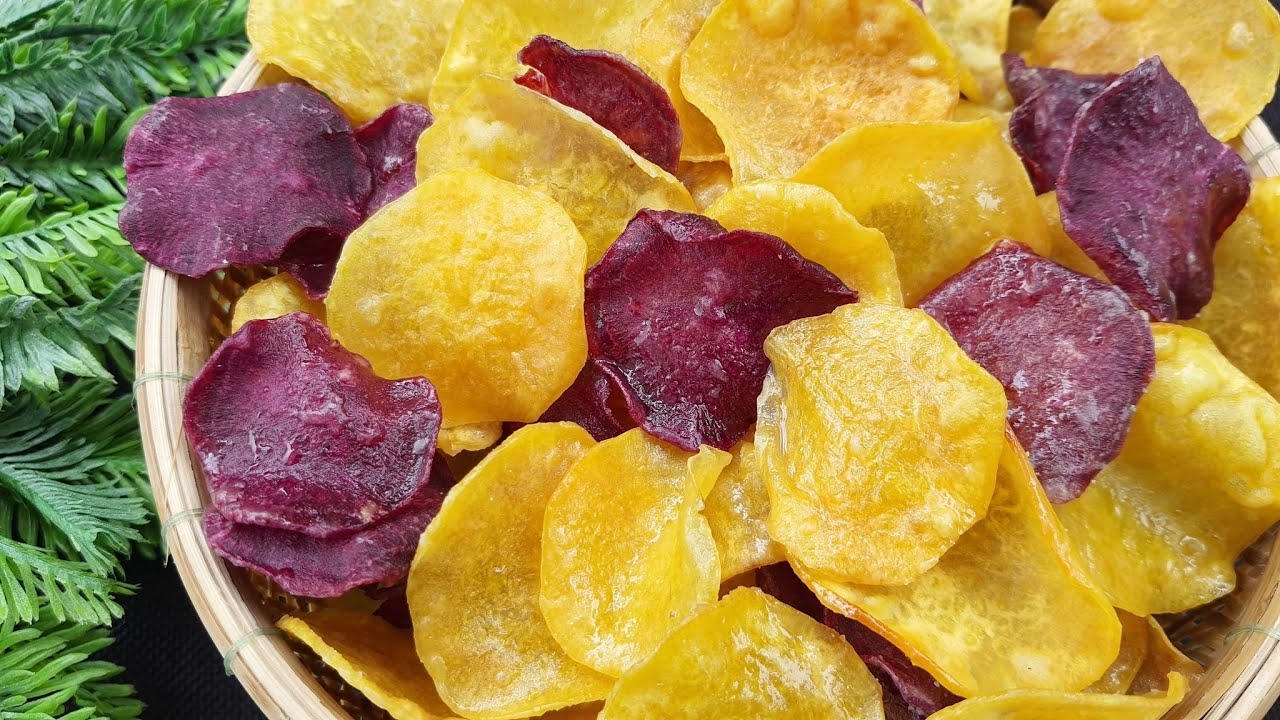 cách làm khoai lang chiên 1