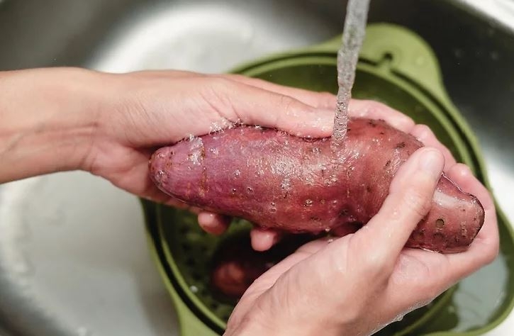 cách làm khoai lang chiên 3