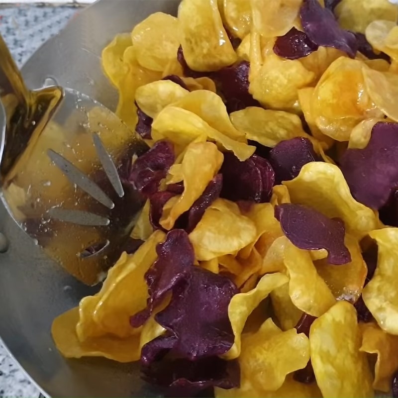 cách làm khoai lang chiên 6