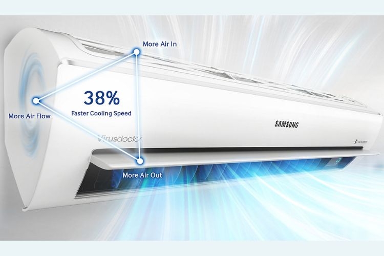 Máy lạnh Samsung AR10KVFSCUR 1.0 HP (1 Ngựa) Inverter