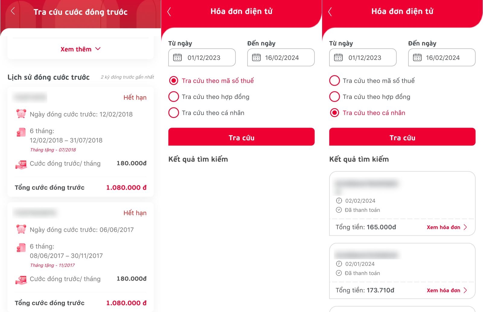 tra cứu nợ cước viettel 4