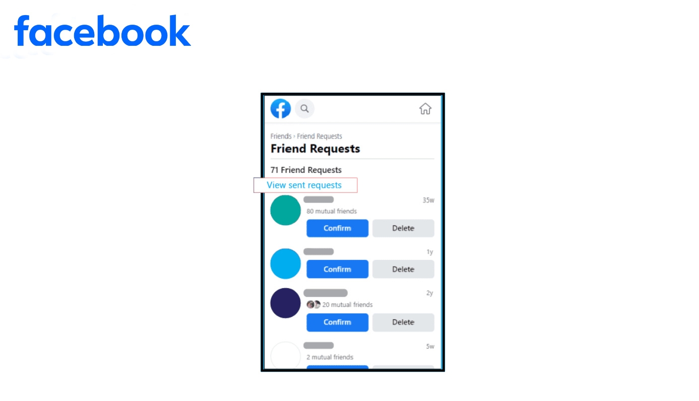 cách xóa lời mời kết bạn đã gửi trên Facebook 1